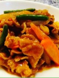 豚肉の黒酢炒め-レシピのメイン写真