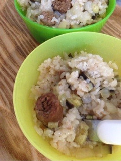 ♩子供とランチ♩ミートボールご飯♩-レシピのメイン写真