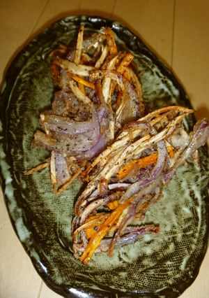 ゆかり風味ほんのり香るかき揚げ-レシピのメイン写真