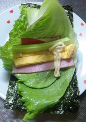 ■糖質制限■サラダ巻き-レシピのメイン写真