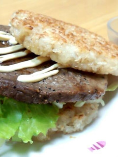 ステーキライスバーガー-レシピのメイン写真