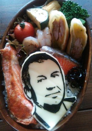 キャラ弁 ザッケローニ-レシピのメイン写真