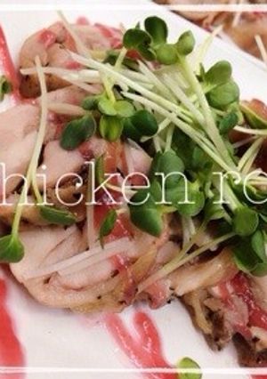 夏にさっぱり☆チキンの梅肉ソース-レシピのメイン写真
