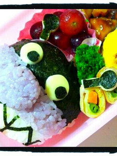 キャラ弁♥バイキンマンの作り方-レシピのメイン写真