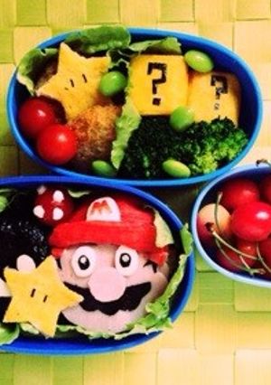 マリオ キャラ弁-レシピのメイン写真