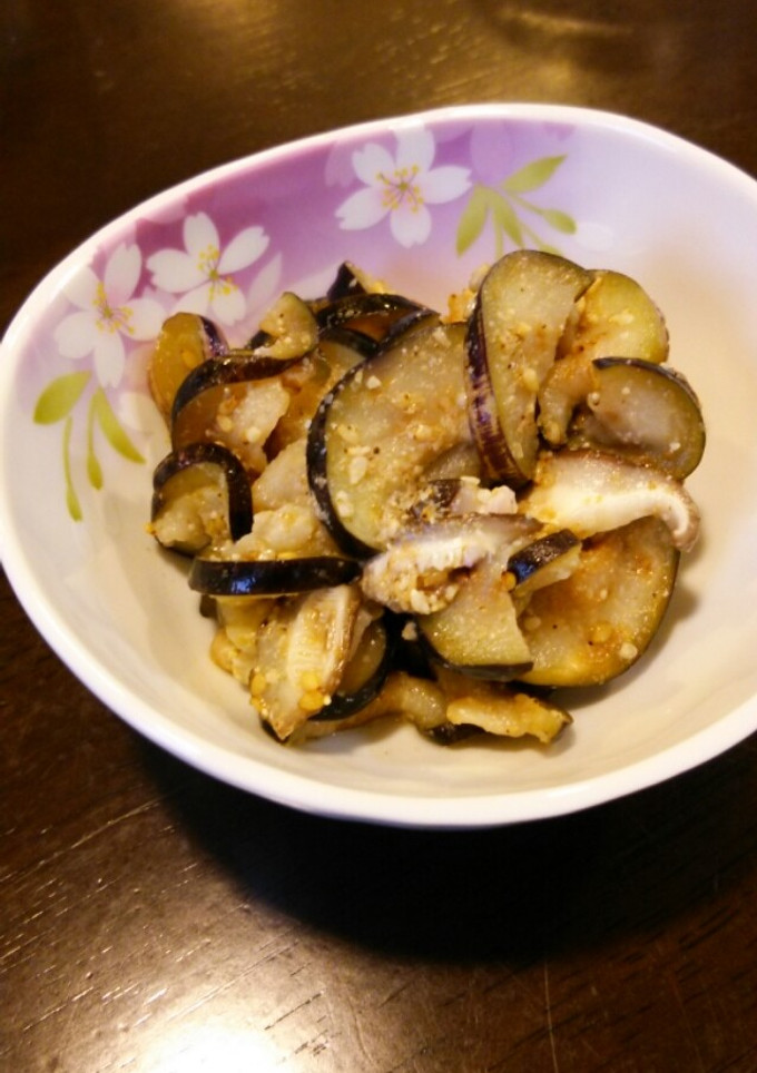 さっぱり！茄子のごま酢和え-レシピのメイン写真