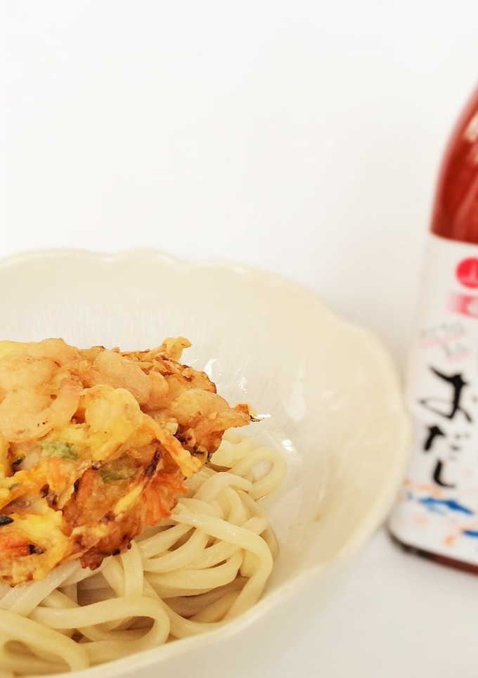 かき揚げ 冷やしうどん-レシピのメイン写真