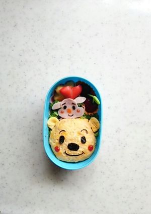 プーさんおむらいす-レシピのメイン写真