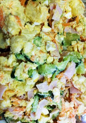 レンジで簡単ポテトサラダ-レシピのメイン写真