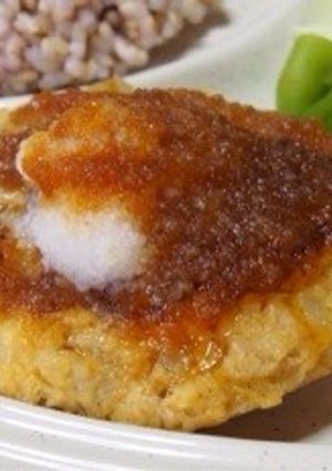 ヘルシー＊ひよこ豆ハンバーグ-レシピのメイン写真