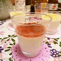 รูปของ とっても爽やか♡ライチ酒ヨーグルトゼリー