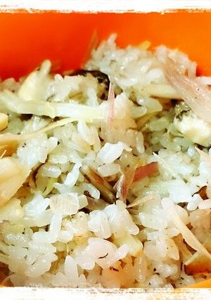 みょうがと舞茸の炒飯-レシピのメイン写真