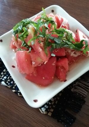 トマトのナムル-レシピのメイン写真