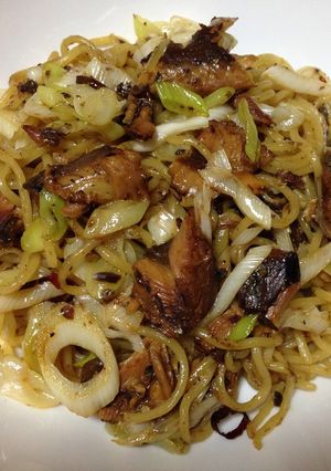 缶詰消費に☆魚の缶詰焼きそば-レシピのメイン写真