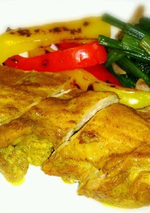 鶏モモ肉で作る♪簡単タンドリーチキン-レシピのメイン写真