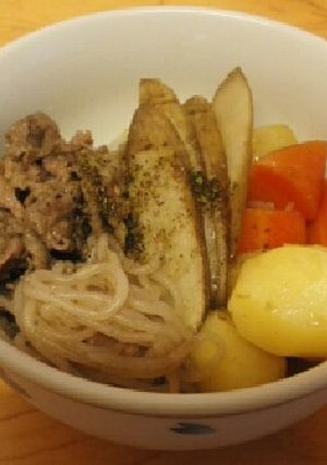 京のおばんざい　七味風味の肉じゃが-レシピのメイン写真