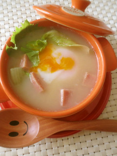 レタスの子供も喜ぶ簡単味噌スープ♡-レシピのメイン写真