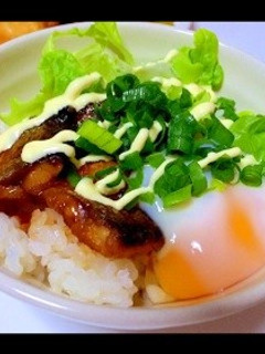 秋刀魚の蒲焼丼-レシピのメイン写真
