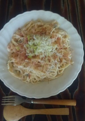 豆腐のマヨ味噌スパ-レシピのメイン写真