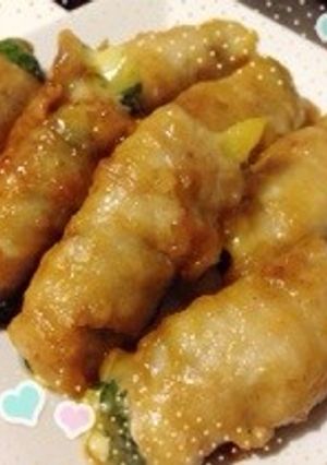 豚肉のじゃがチーズ巻き♡-レシピのメイン写真
