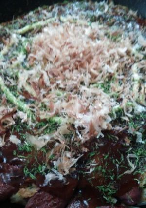 ヘルシー粉無しお好み焼き-レシピのメイン写真