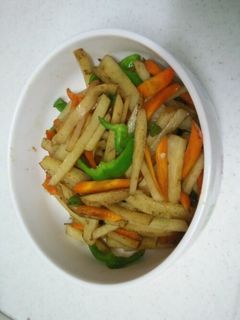 野菜もう一品!じゃが芋と人参のカレー炒め-レシピのメイン写真