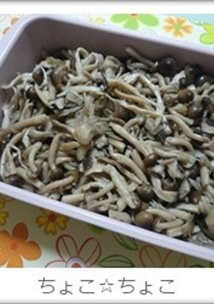 きのこダネ-レシピのメイン写真