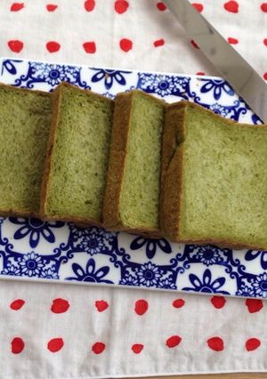 ほうれん草の食パン-レシピのメイン写真
