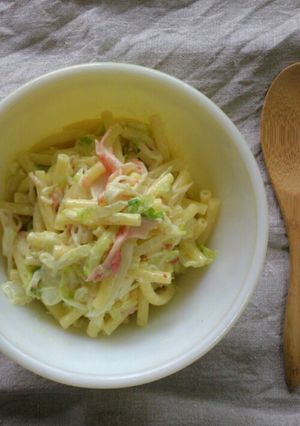 レタスとカニカマで♬簡単マカロニサラダ-レシピのメイン写真
