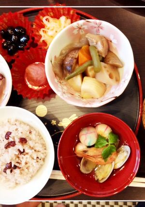 お食い初め お膳-レシピのメイン写真