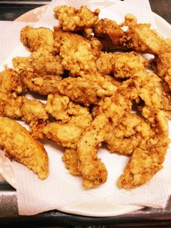 鶏ムネ肉のスティックからあげ♪-レシピのメイン写真