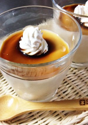 ほうじ茶プリン-レシピのメイン写真