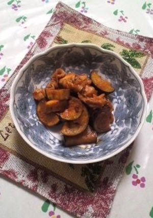 いつかあなたに 茄子のトマト味噌炒め-レシピのメイン写真