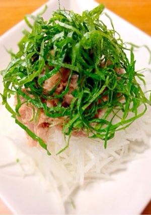 大根とシソのツナサラダ-レシピのメイン写真