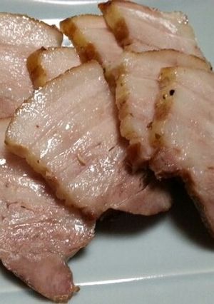 キッチンでお手軽ベーコン-レシピのメイン写真