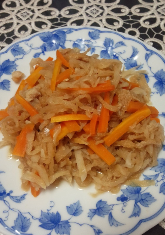麺つゆ＆みりんで切り干し大根の煮付け☆-レシピのメイン写真