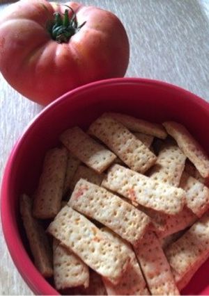 お野菜おやつ☆トマトチーズビスケット-レシピのメイン写真