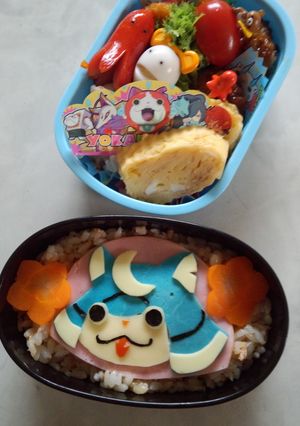妖怪ウォッチ★ブシニャンキャラ弁-レシピのメイン写真