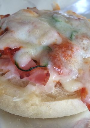 朝食ピザトースト！ソースは絶対上から！-レシピのメイン写真