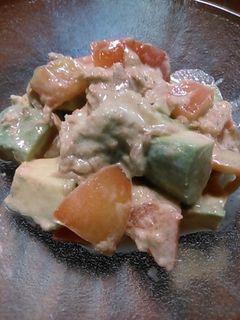 トマトとアボガドのマヨわさサラダ-レシピのメイン写真