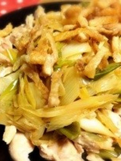 旨い!鶏肉の長ネギのっけ-レシピのメイン写真