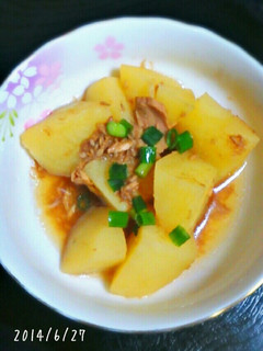 ツナじゃが煮-レシピのメイン写真