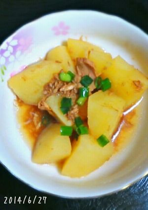 ツナじゃが煮-レシピのメイン写真
