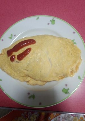 手抜きオムライス-レシピのメイン写真