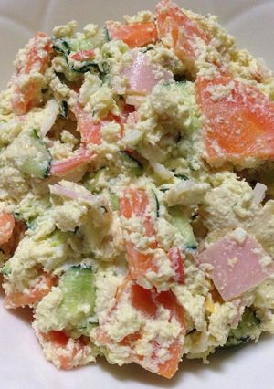 しっとり滑らか♪おからポテトサラダ-レシピのメイン写真