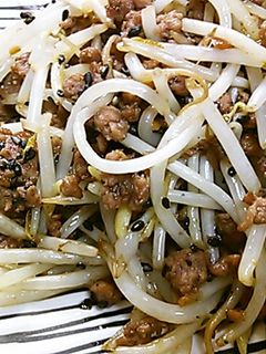 豚ミンチ◆もやし炒め!!-レシピのメイン写真