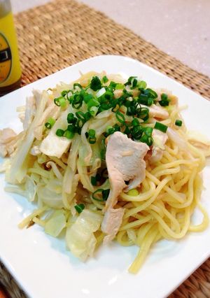 夏ださっぱり！鶏塩レモン焼きそば-レシピのメイン写真