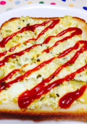 おいしい＊タルタルソースのトースト-レシピのメイン写真