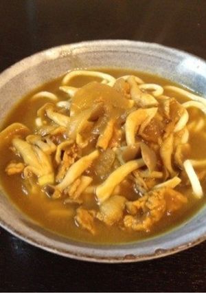 ヌードルメーカーで作るカレーうどん-レシピのメイン写真