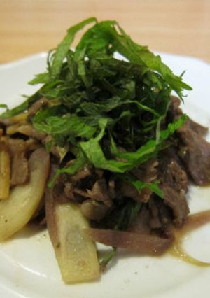 NZ産ラム肉のさっぱり炒め-レシピのメイン写真